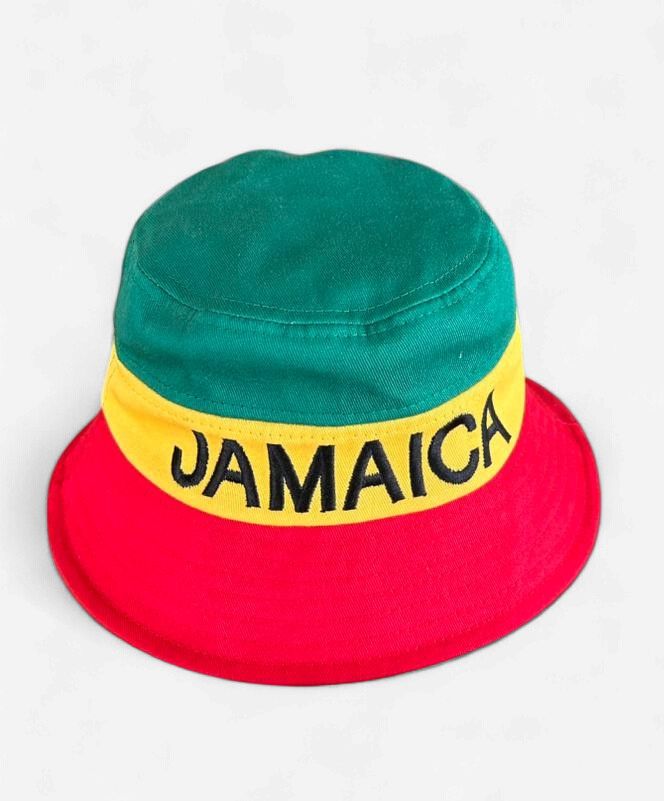 Jamaica Rasta Color Bucket Hat
