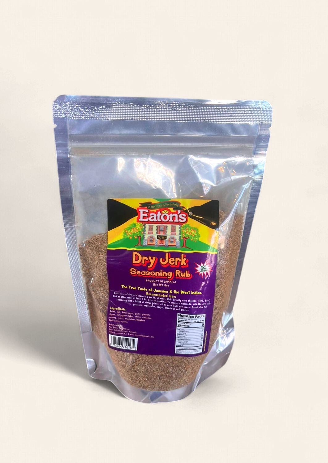 Eaton’s Jamaican Dry Jerk Seasoning Rub (hot)