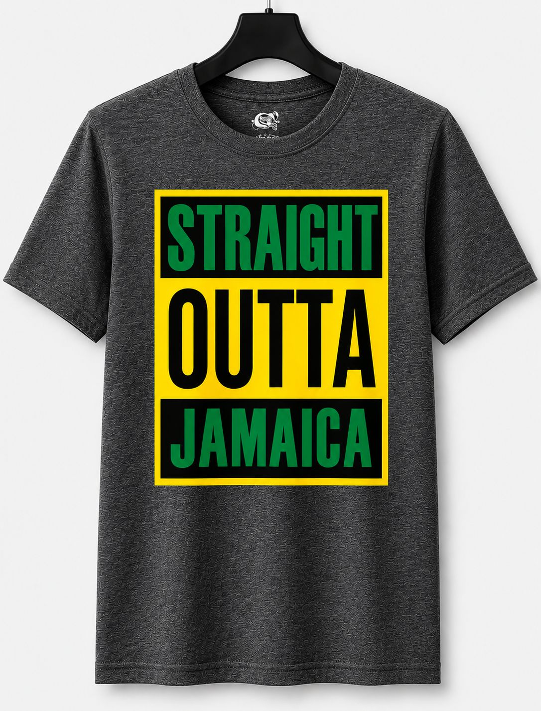 Straight Outta Jamaica Men’s Graphic T-Shirt, Size: S