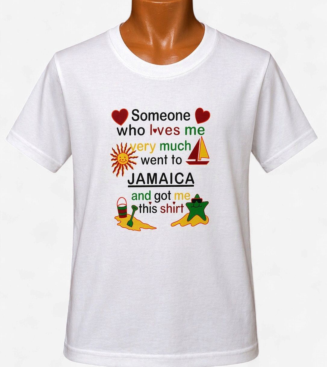 Kids (10-12) Jamaica Graphic Tee – Fun Island Vibes