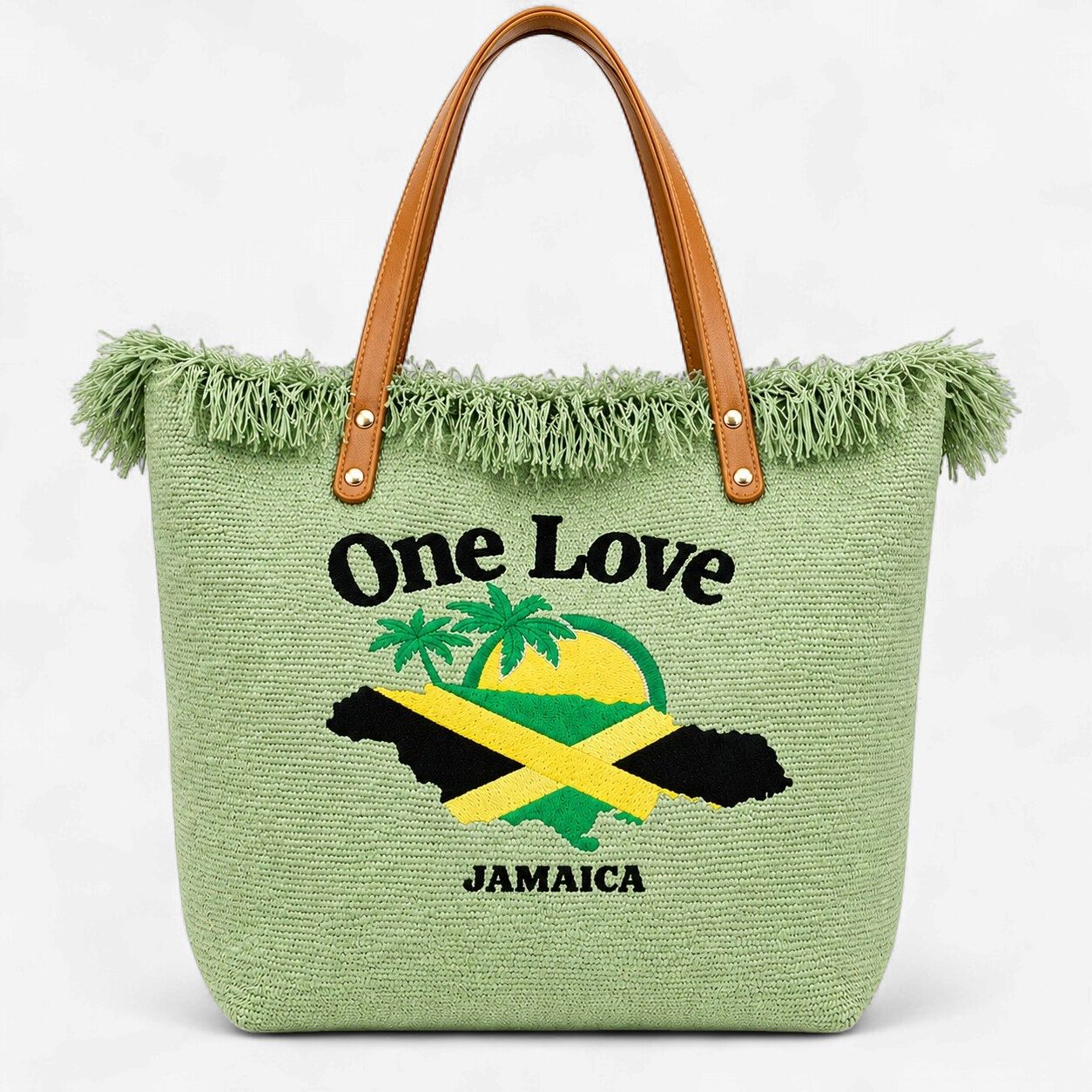Island Breeze Woven Tote