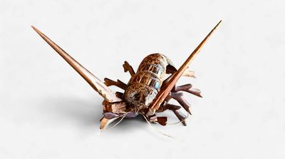 Hand-Carved Wooden Lobster