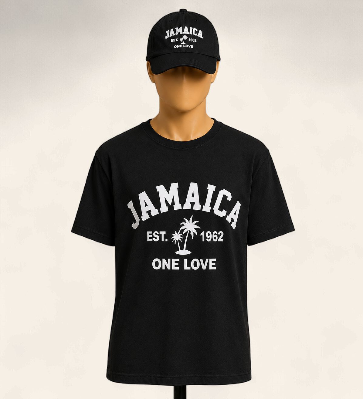 Jamaica One Love T-Shirt &amp; Cap Set