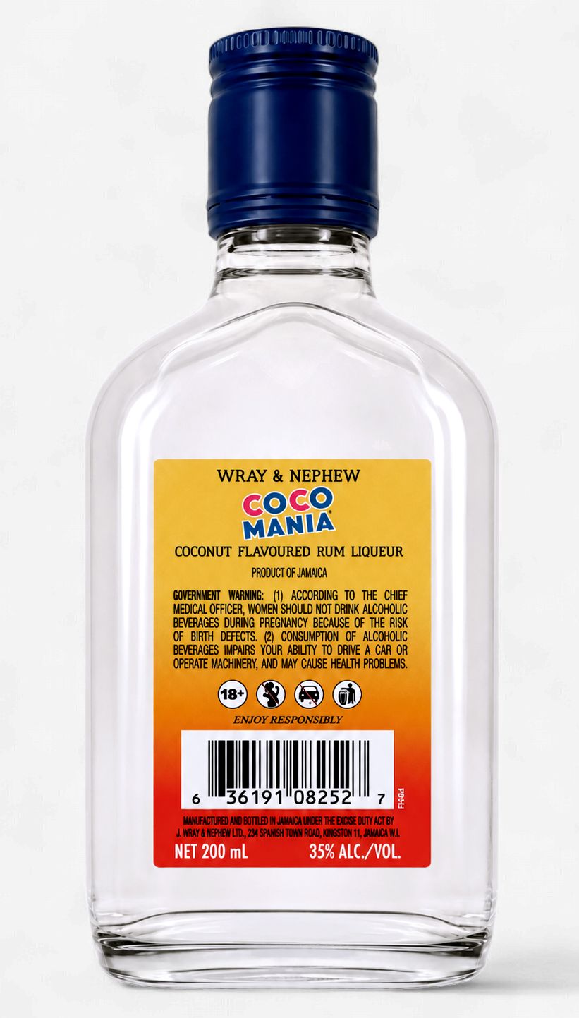 J. Wray &amp; Nephew Coco Mania (200ml)