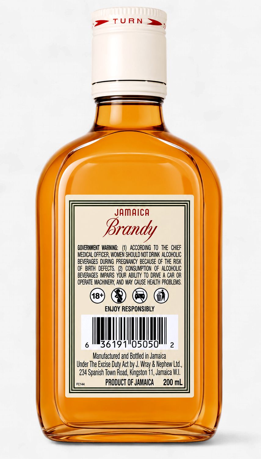 J. Wray &amp; Nephew Brandy (200ml)