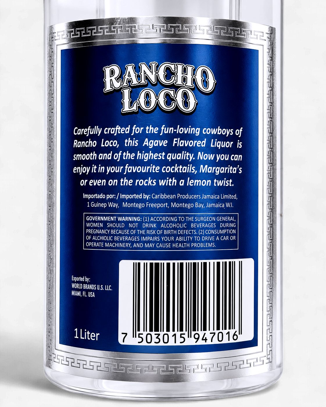 Rancho Loco Silver (1L)