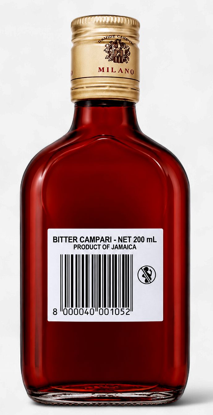 J. Wray &amp; Nephew Campari (200ml &amp; 1L)