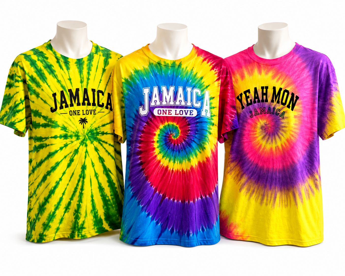 Jamaica Tie-Dye Vibes Collection