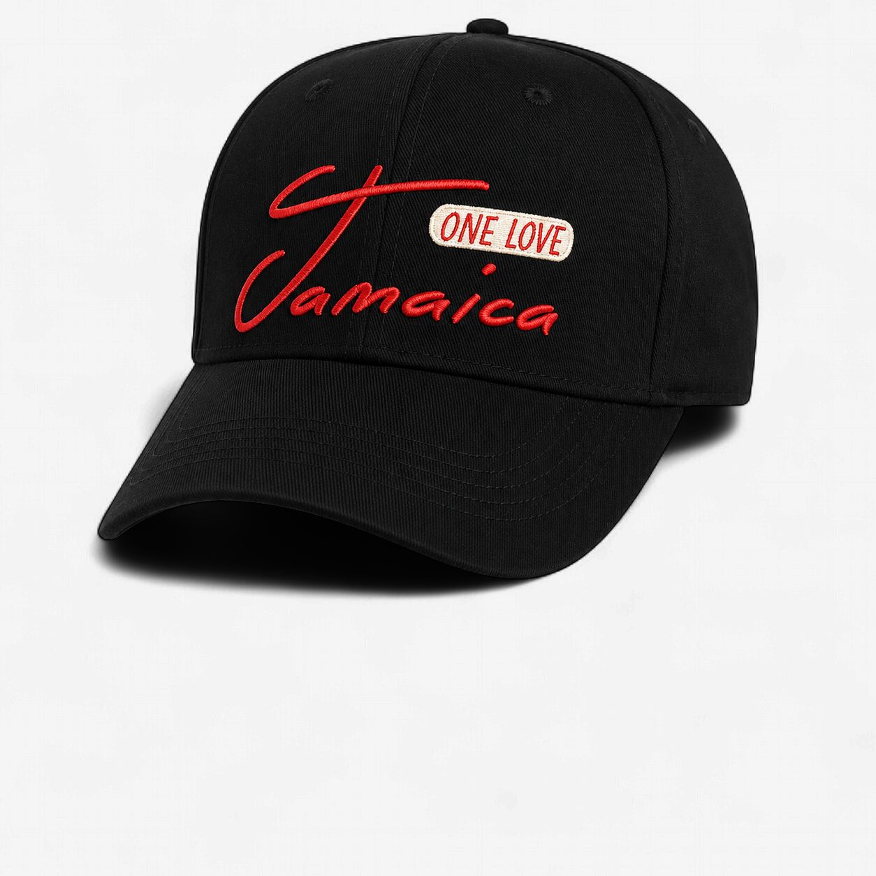 One Love Jamaica Premium Black Cap