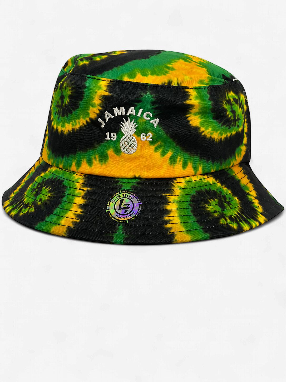 Jamaica Tie-Dye Bucket Hat Collection, Design: Ja Color
