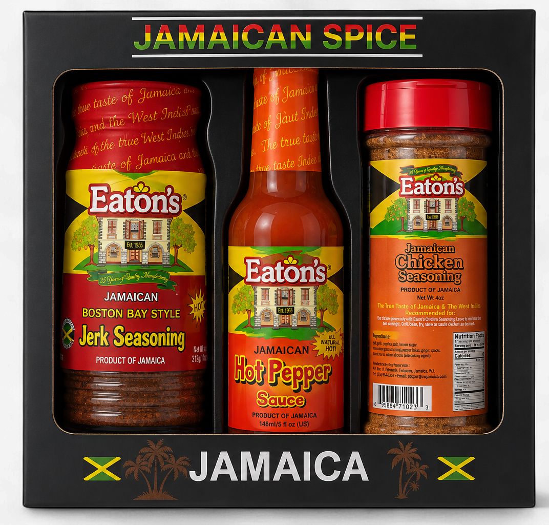 Eaton’s Authentic Jamaican Spice Set