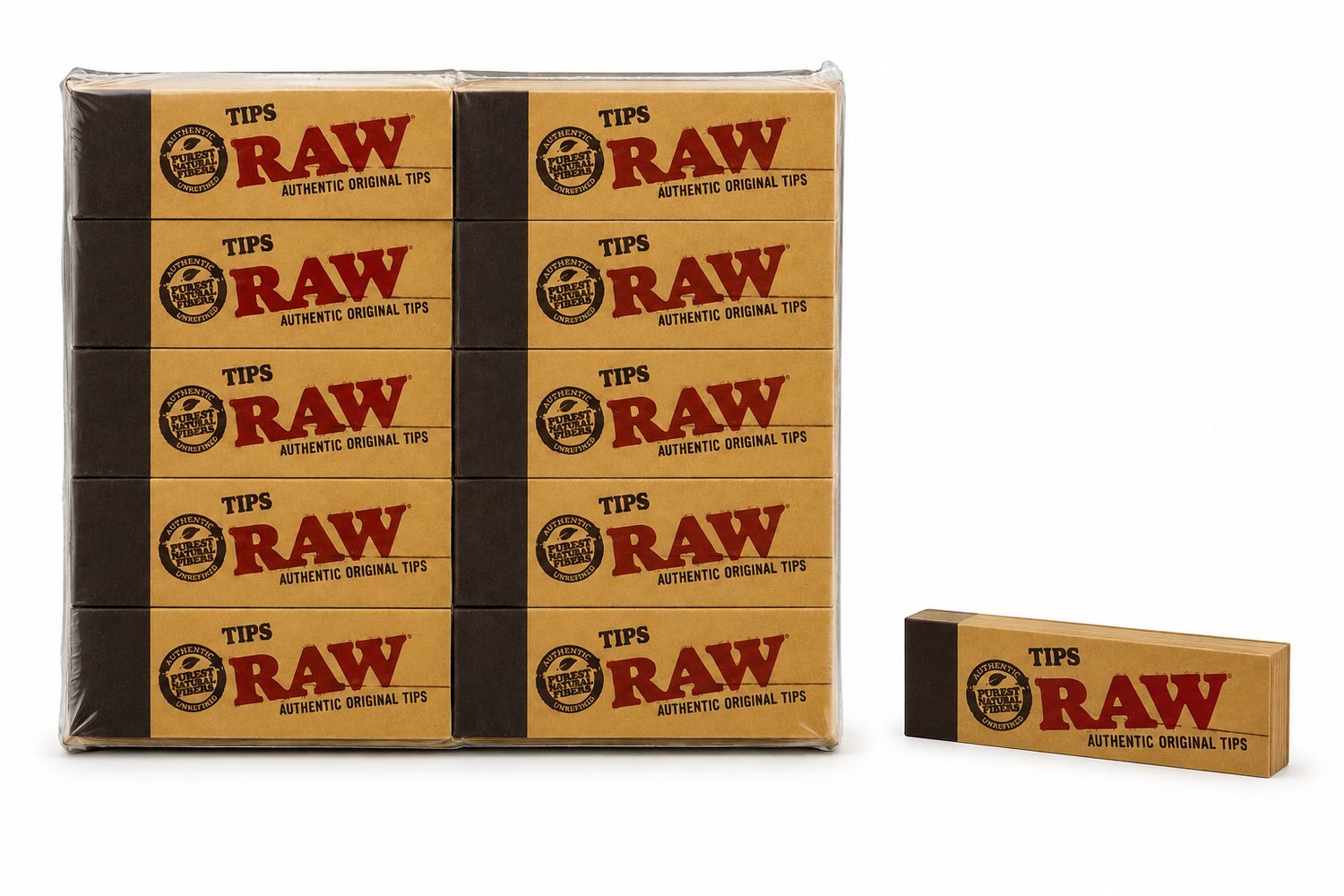 RAW Authentic Original Tips – Single Pack