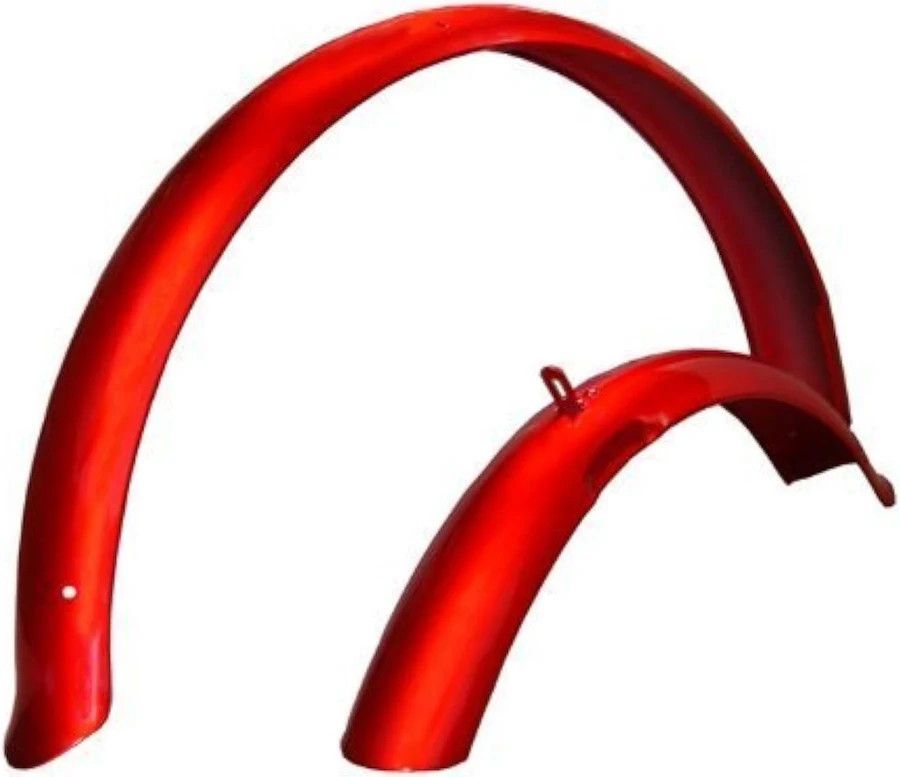 24" Boomerang / Cruiser / Interceptor Fender Set  - Ruby Red