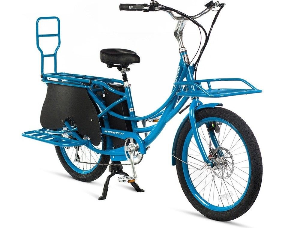 Pedego Stretch Cargo Bike - Marine Blue 48V 17Ah - Used