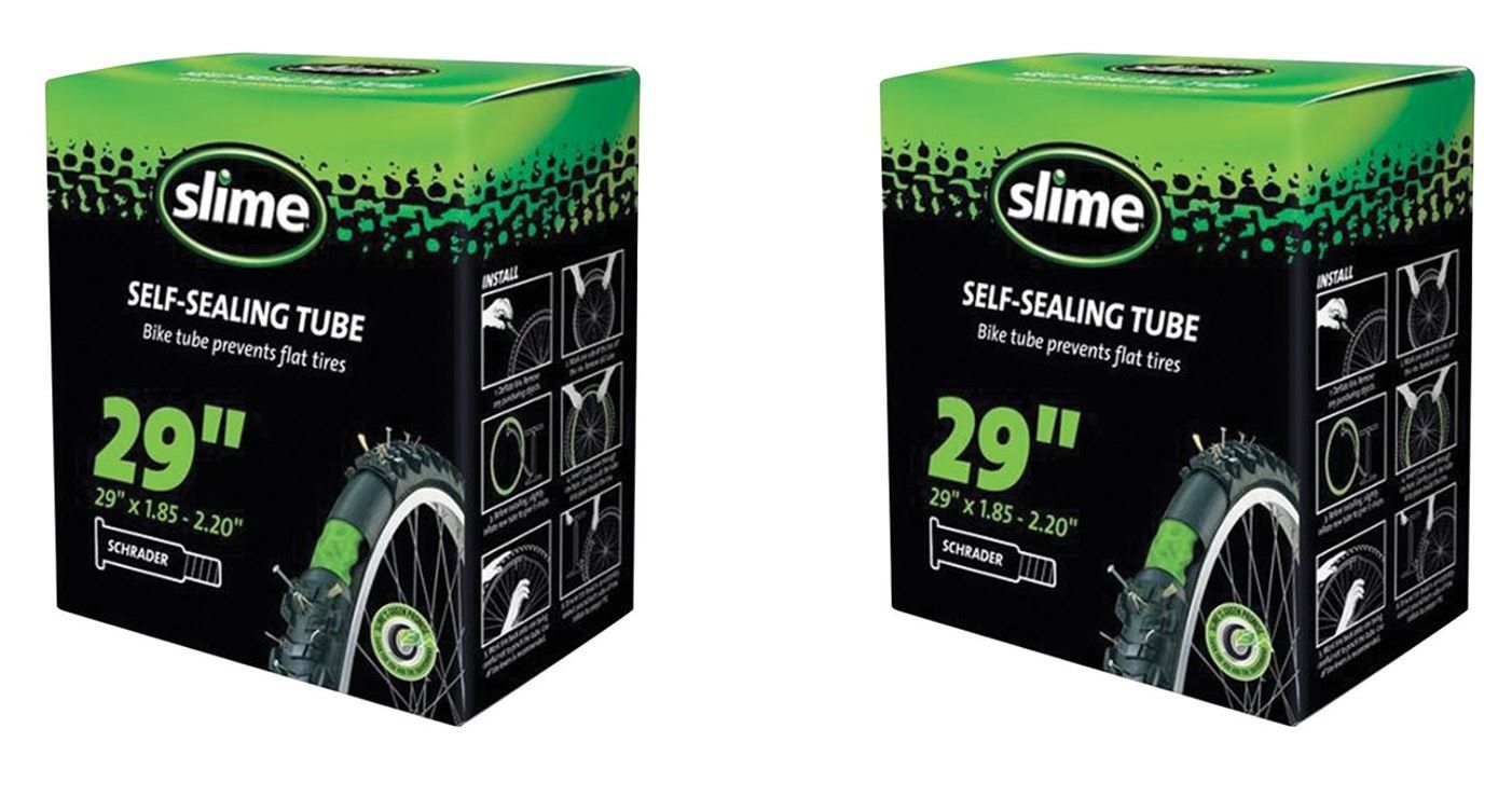 Tube - Slime Self-Sealing - 29" x 1.85-2.2" SV Schrader Valve (28": City Commuter &amp; Mid-Drive &amp; Platinum, 29": Interceptor &amp; Platinum) (Not packaged for Resale)