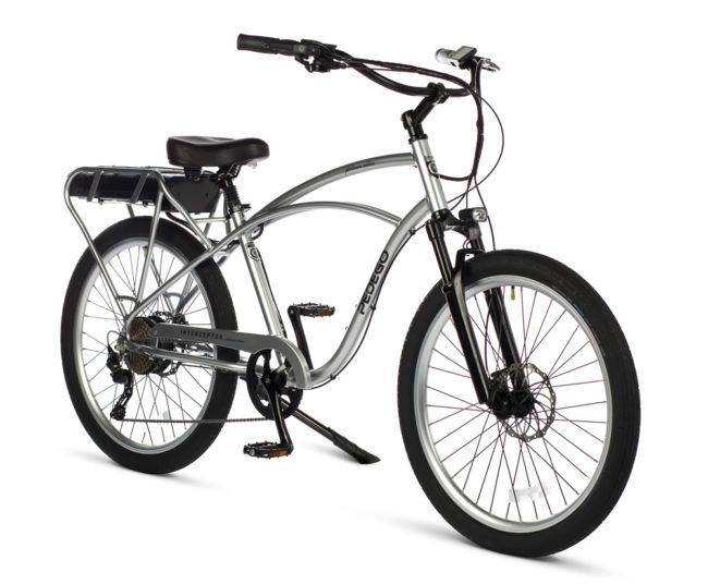 Pedego Interceptor Platinum Classic P749 - Platinum w/ Platinum Rims (BIKE ONLY) 29"