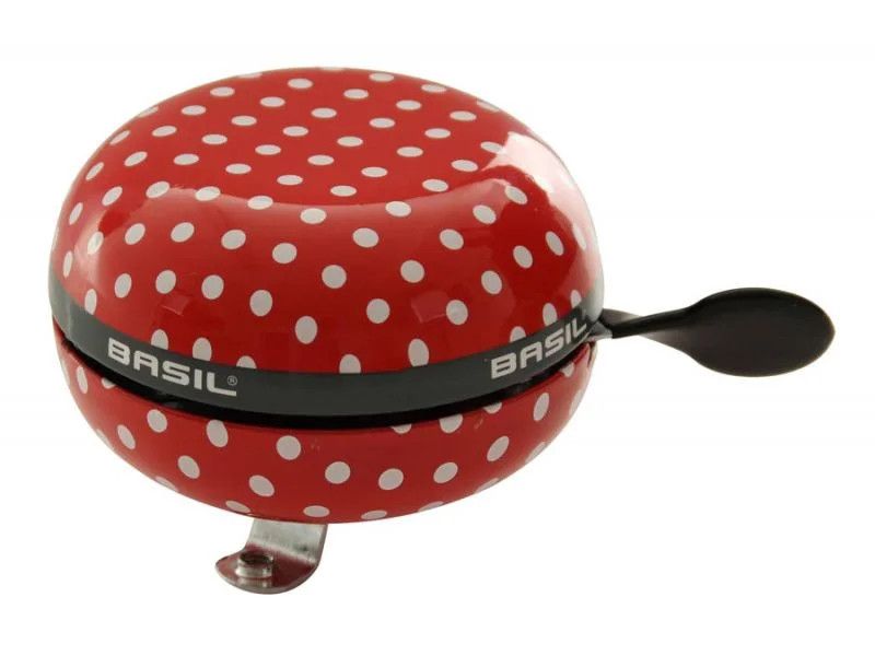 BASIL BIG BELL POLKADOT RED/WHITE: RED/WHITE