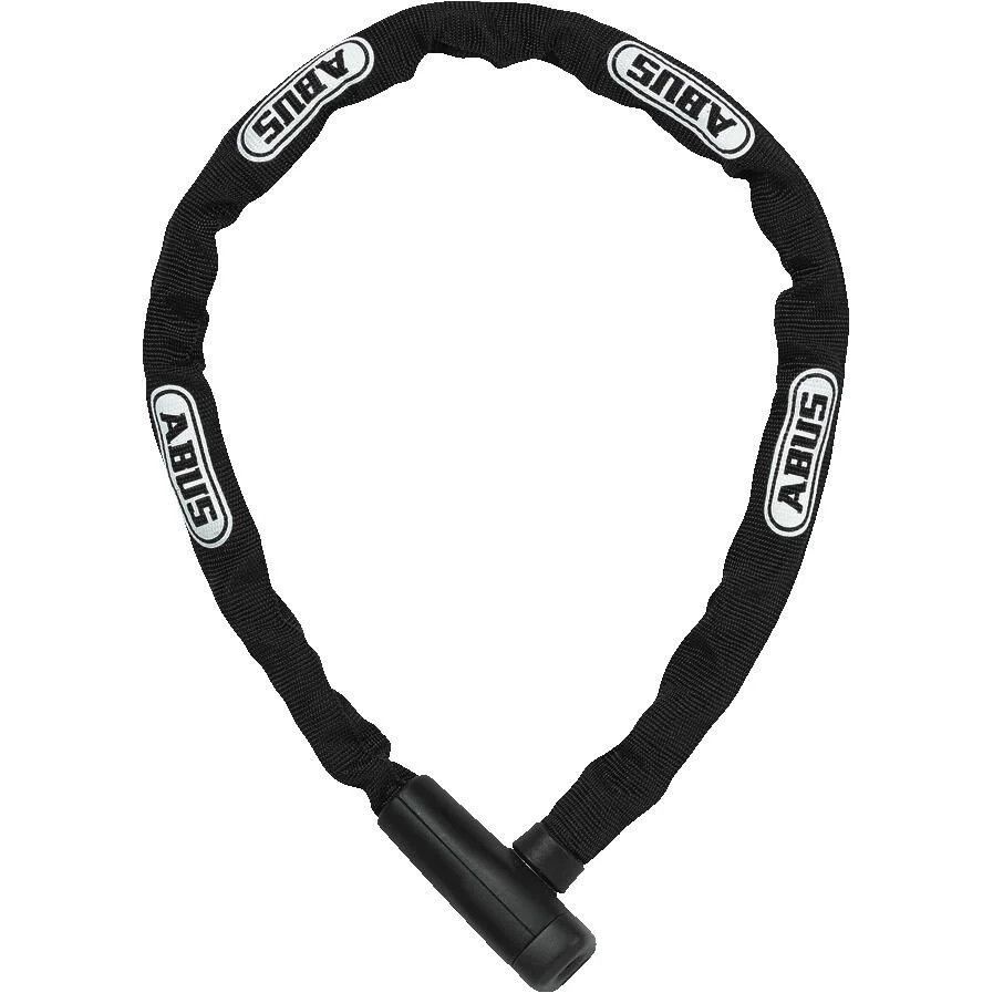 Abus, Steel-O-Chain 5805K Chain with key lock, 5mm x 110cm (5mm x 3.6'), Black