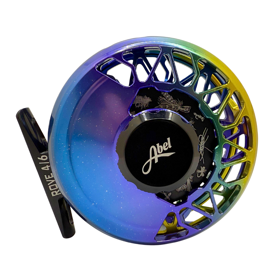 abel saltwater reels ROVE 9/11 Slate Gray Fly Reel with Larko Permit Engraving and Platinum Drag timeless Large Arbor design has been crafted with the utmost precision and the highest possible standards of quality and durability Abel SDS Fly Reel Ported