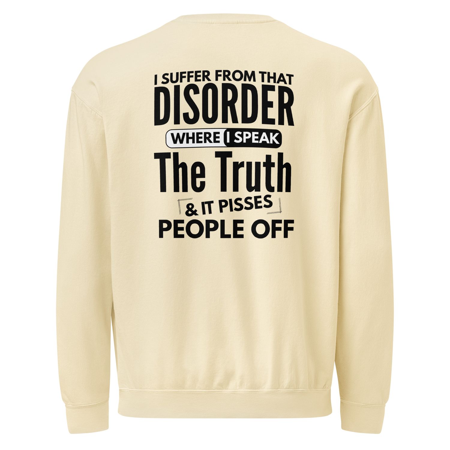 Speak the Truth Crewneck