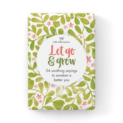 心靈信息卡 - Let Go and Grow