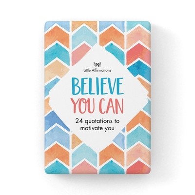 心靈信息卡 - Believe You Can