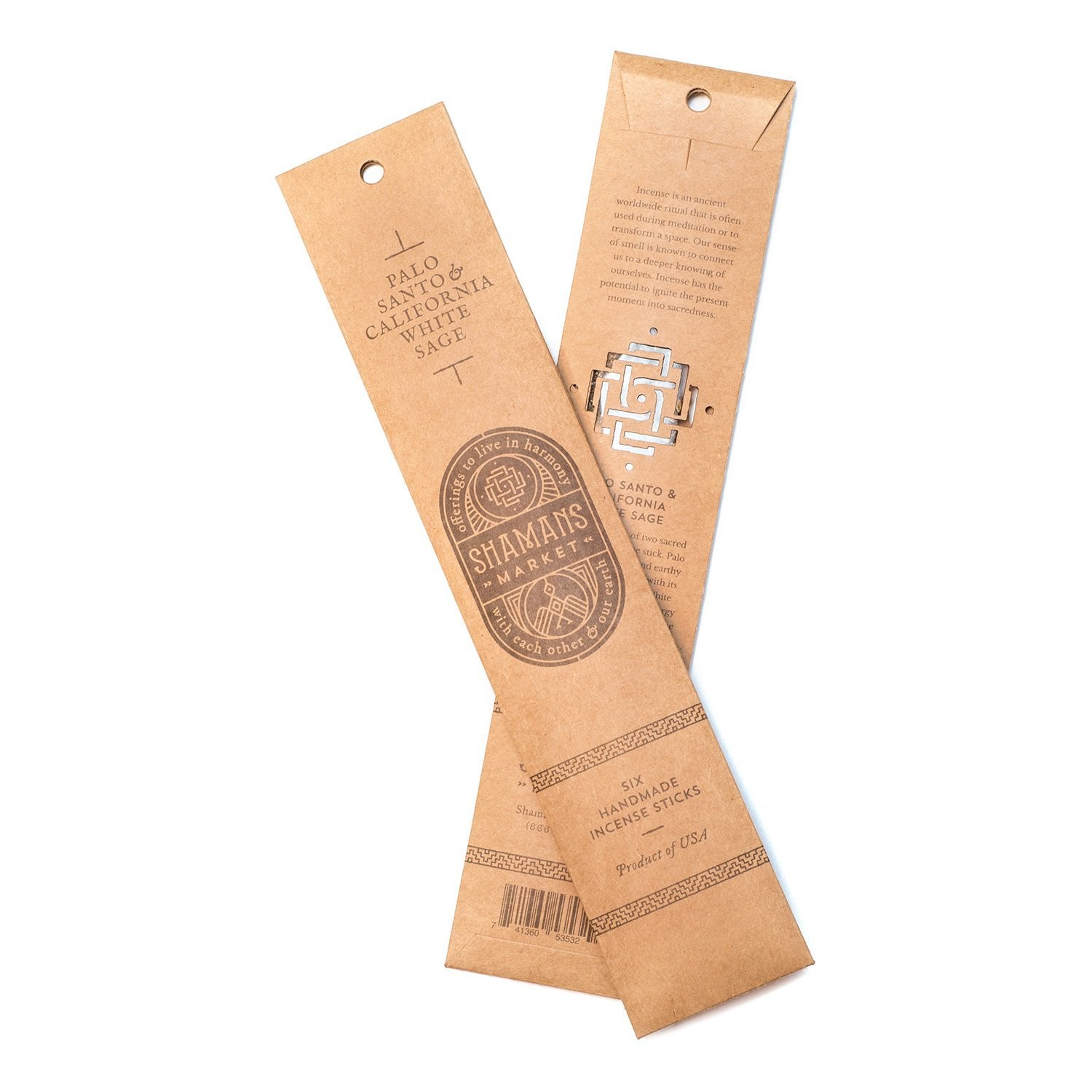 Palo Santo and California White Sage Incense Sticks 聖木及白鼠草長香