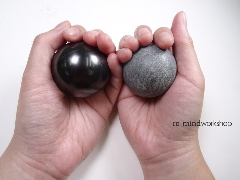 次石墨能量協調器 （球型） Shungite Harmonizers(Sphere shape)