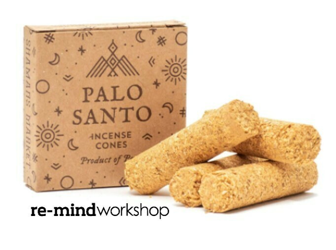 聖木塔香 (秘魯手工製) Palo Santo Cones – Handmade in Peru