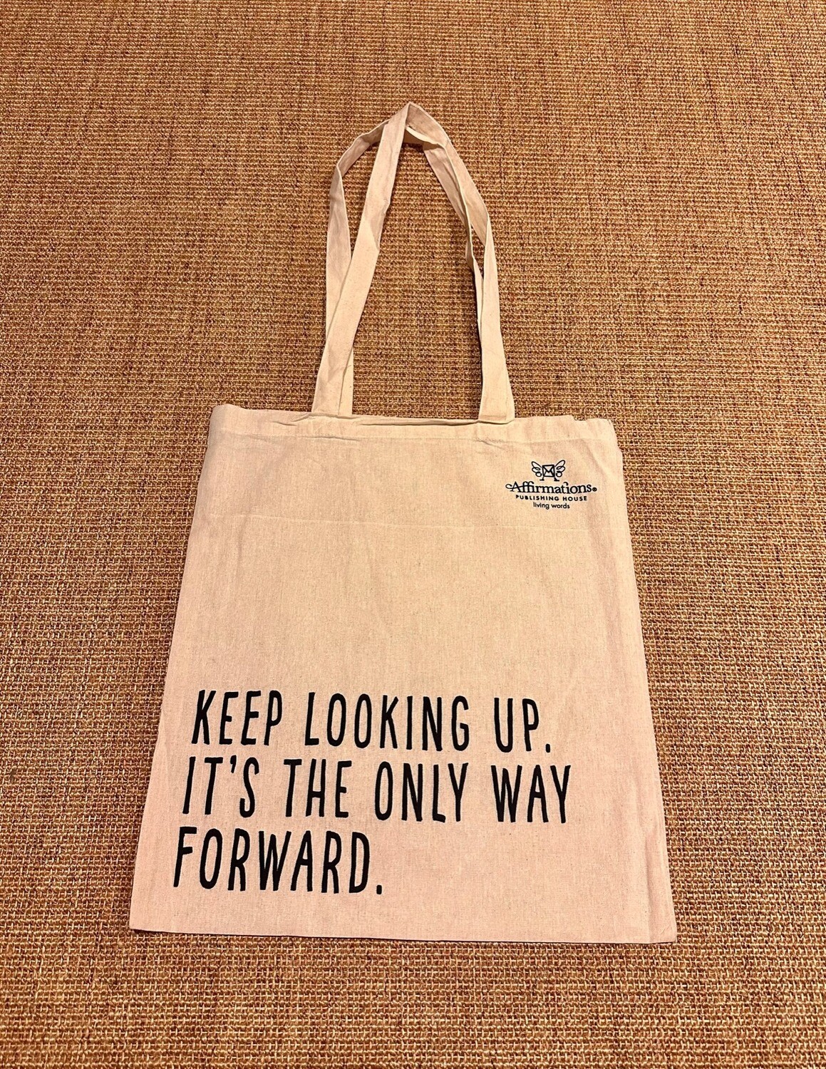 Quote Tote Bag 帆布袋 (Keep Looking Up)