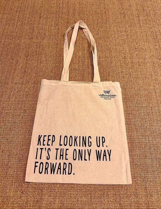 Quote Tote Bag 帆布袋 (Keep Looking Up)