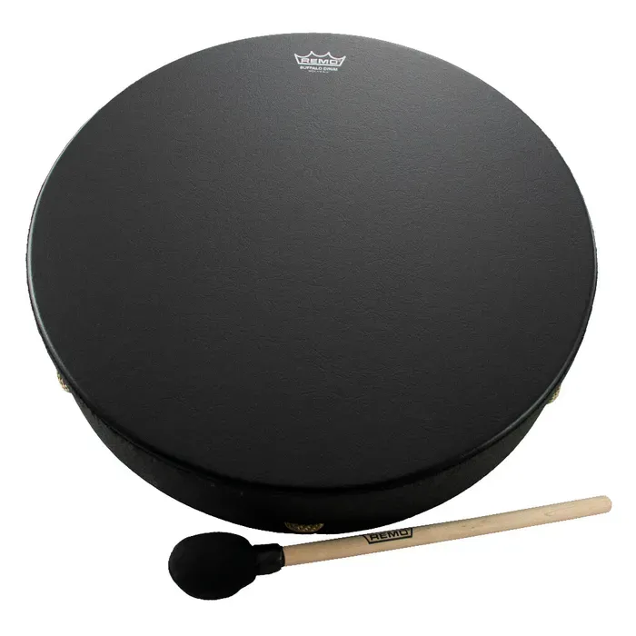 薩滿鼓 – REMO Buffalo Drum (Black Earth) 14"