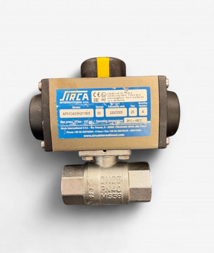 Sirca International Pneumatic Actuator