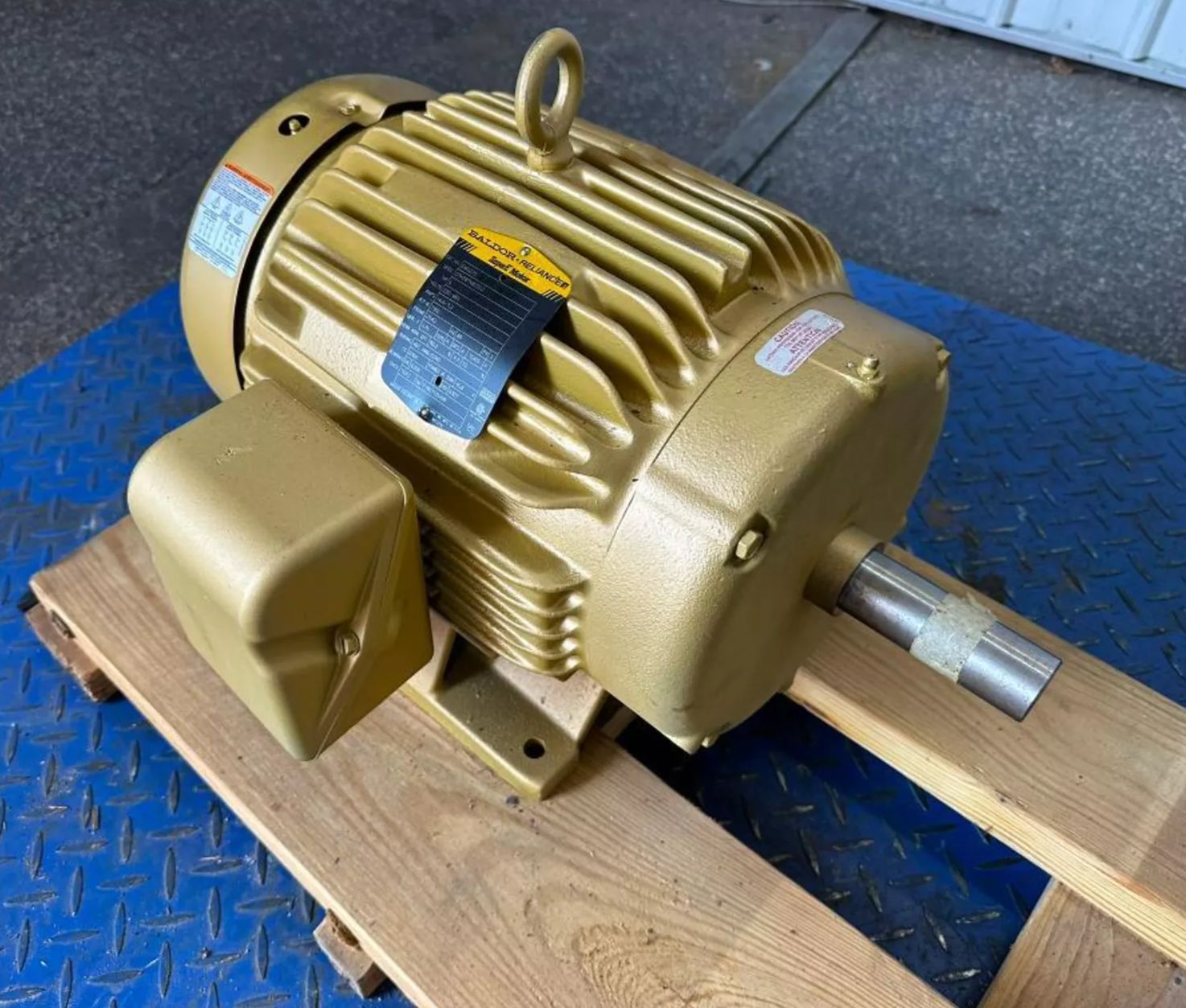Baldor-Reliance 5HP Motor-new