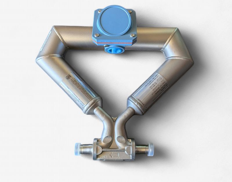 Micro Motion CMF050M322NRAUEZZZ Mass Flow Sensor Coriolis Meter 1/2" 2013 SS