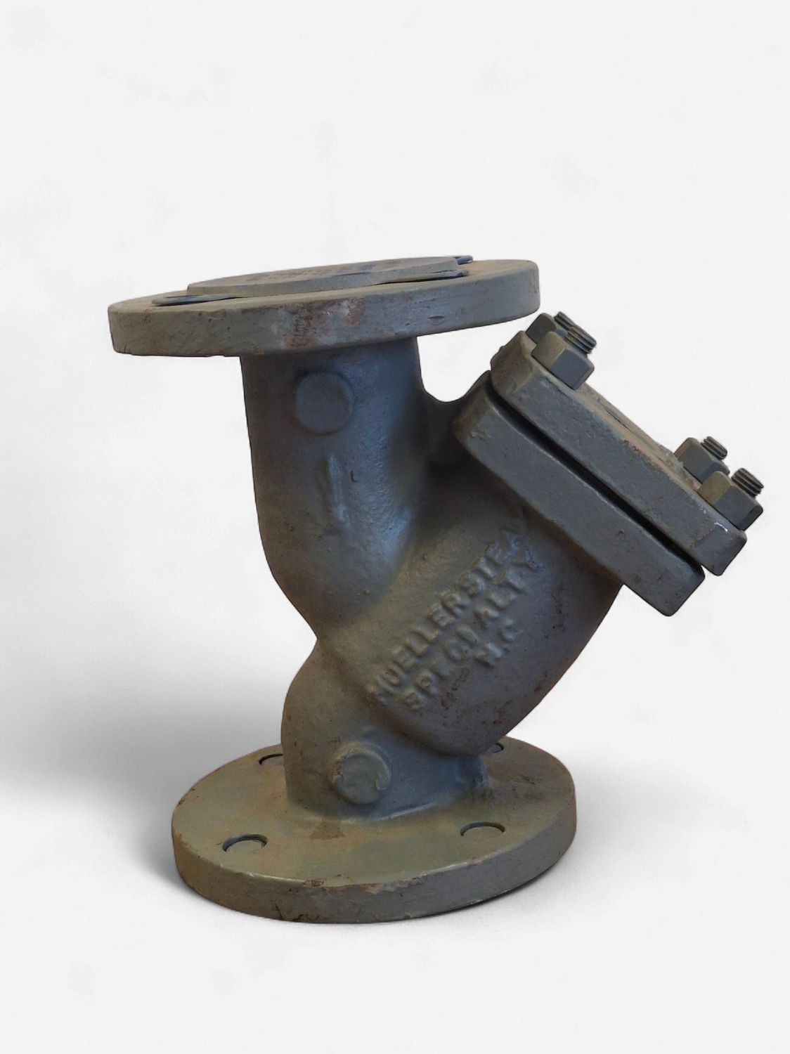 2-1/2" Mueller Flanged Y-Strainer Cast Iron