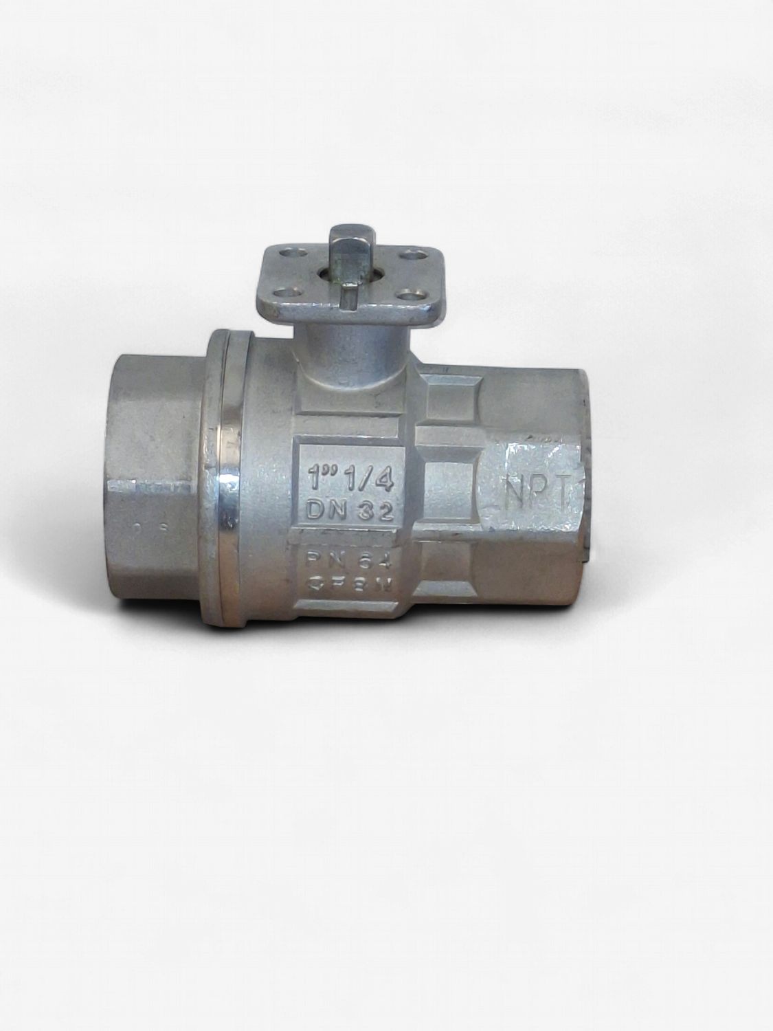 1 1/4" Velan Ball Valve (No Handle)