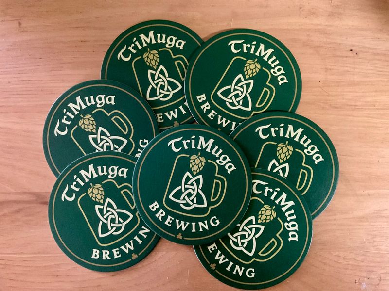 TriMuga Bar Coasters (Package of 10)