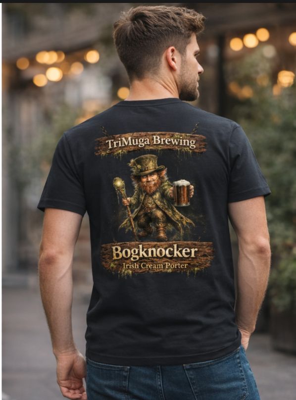 Bogknocker Irish Cream Porter T-Shirt