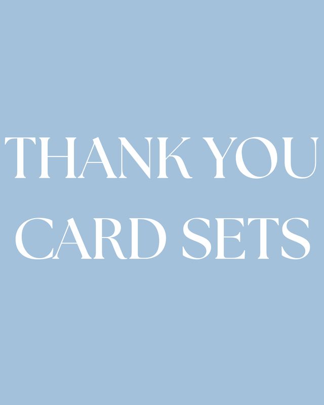 Thank You Cards