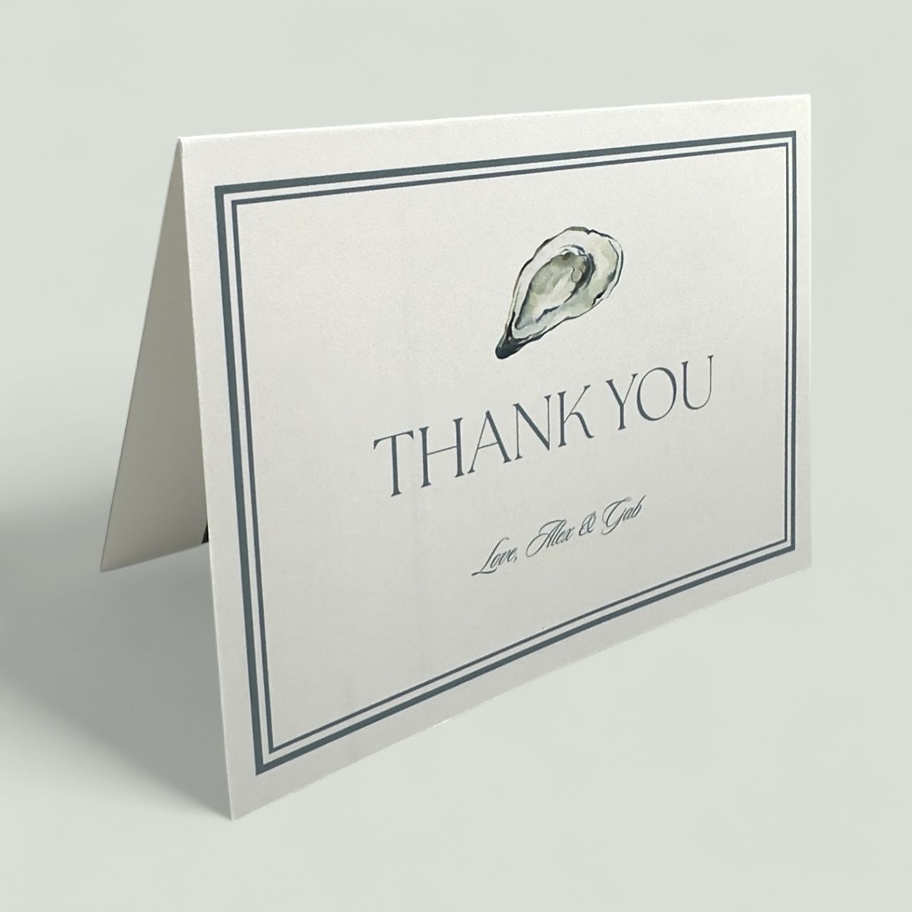 Oyster Thank You Card Set