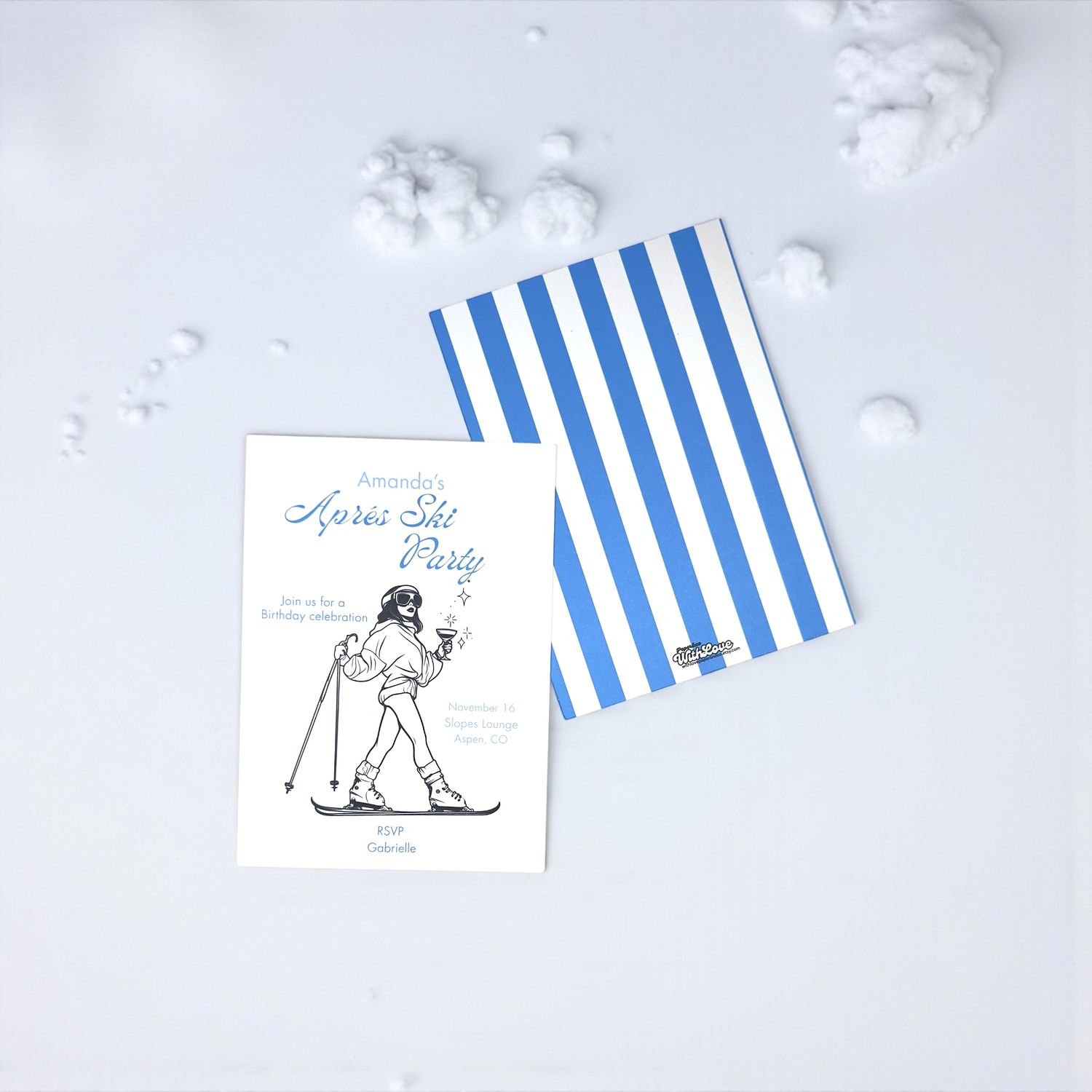 Après Ski Winter Party Invitation