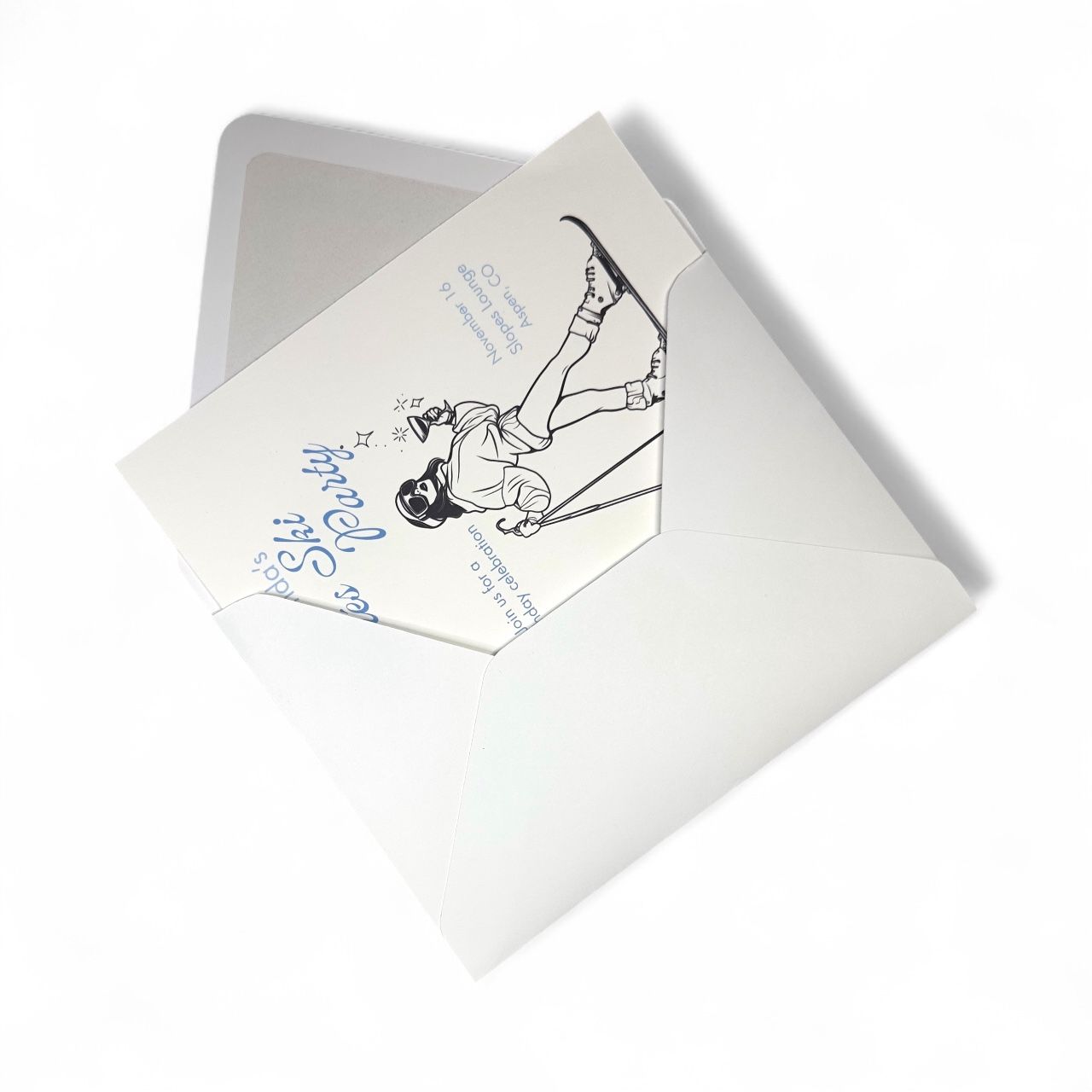 Après Ski Winter Party Invitation