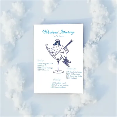 Après Ski Party Itinerary