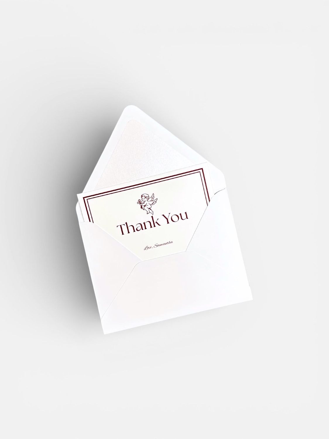 Cherub Thank You Card Set