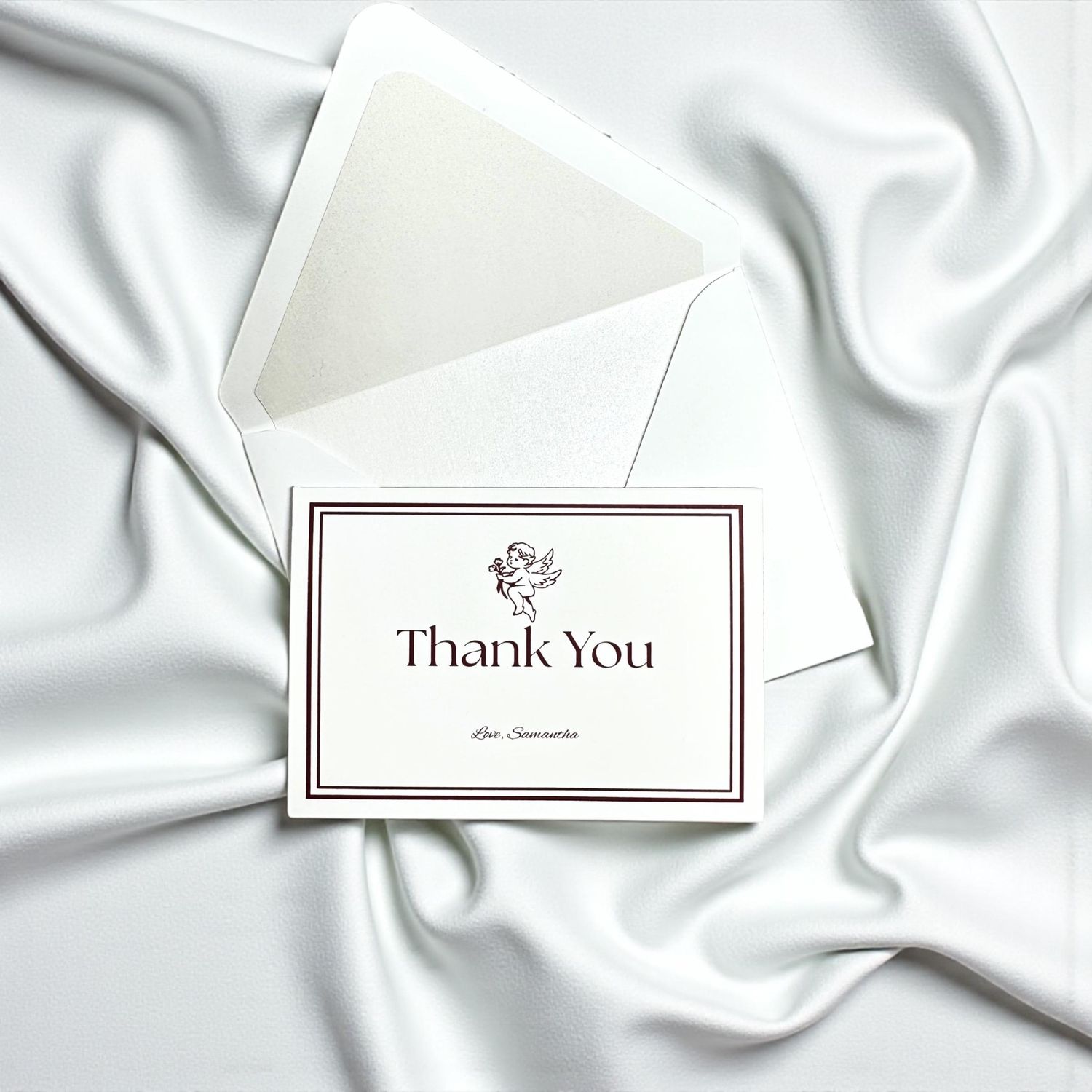 Cherub Thank You Card Set
