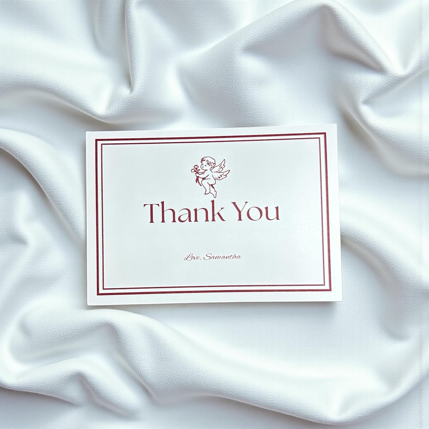 Cherub Thank You Card Set
