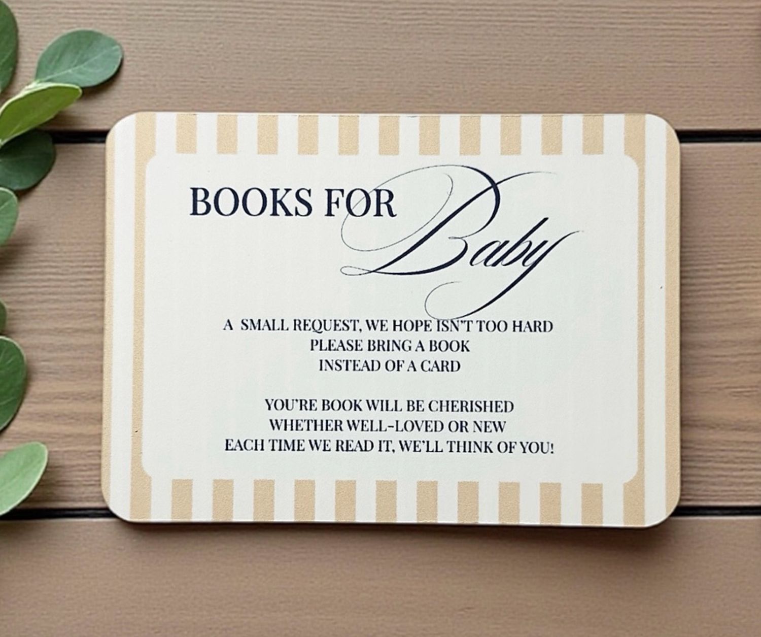 Custom Baby Shower Invitation Set