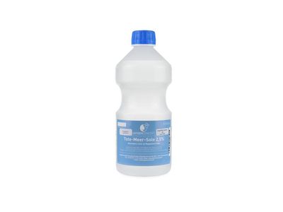 Tote Meer Salz Sole 5% oxygen concept