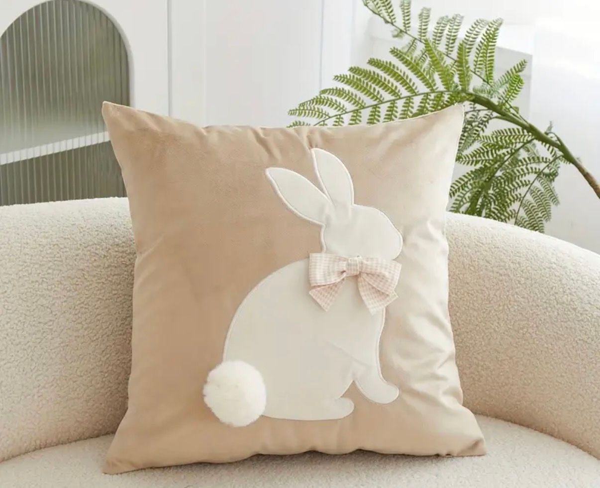 Poszewka na poduszkę 45x45cm Zajączek